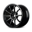 Gram Lights 57NR 18X9.5 +12 5-114.3 Glass Black Wheel