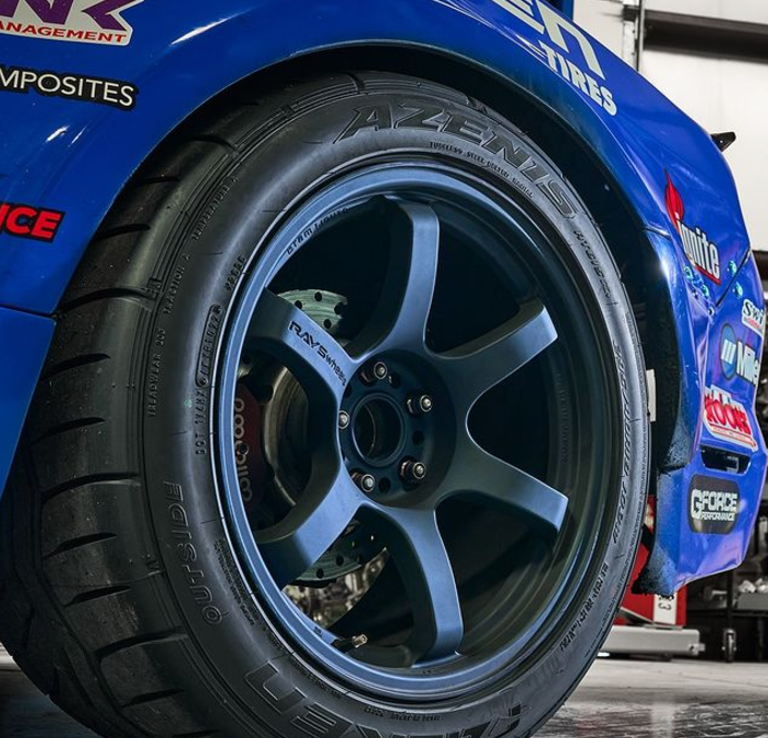 Gram Lights 57DR Overseas Limited 17X9.0 +22 5-114.3 Admiral Blue Wheel