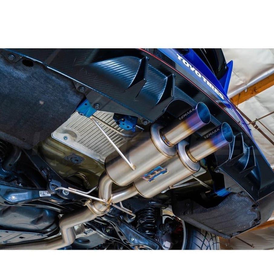 Remark Titanium Catback | 2017+ Honda Civic Type R (RK-C2076H-01T)